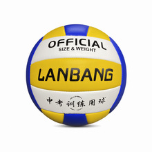 上海兰华lu200排球4号5号pu贴皮训练比赛用球成人儿童用球包邮