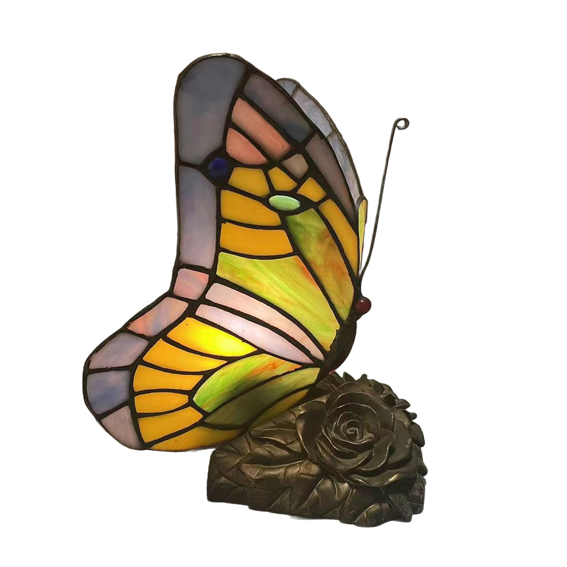 蒂凡尼跨境tiffany台灯亚马逊新款欧式婚庆装饰灯 蒂芙尼灯具