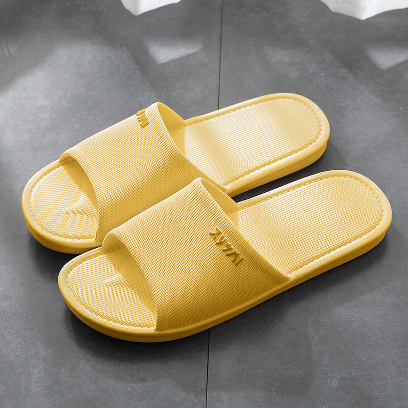 Japanese Non-Slip Slippers Summer Soft Bottom Home Guest Bathroom Hotel Bath Couple Indoor Slippers