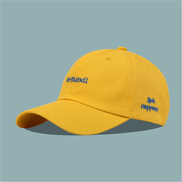 Hat Female Korean Style Spring and Autumn Sunshade Cap Summer Sun Protection Japanese Soft Top Embroidery Baseball Cap Male Baseball Cap Ins Fashion Brand