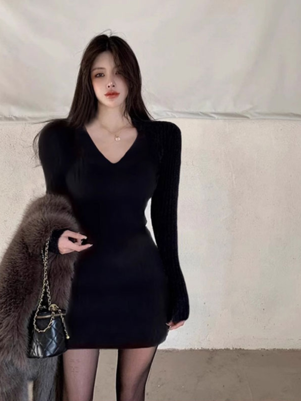 小辣椒连衣裙秋冬