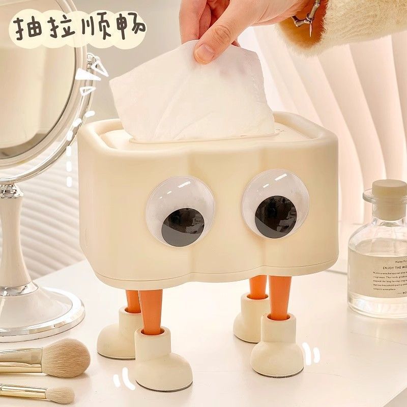 Desktop Tissue Box Living Room Cute Tissue Box Home Coffee Table Decoration Creative Tissue Box Car Storage Box