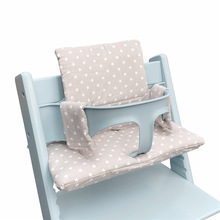 宝宝成长椅坐垫适用stokke儿童餐椅靠垫婴儿吃饭椅垫椅套配件加厚