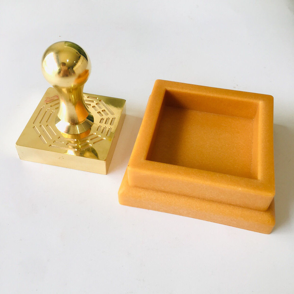 龙虎山道教法器道家用品道士印章法印玉皇大帝印 铜印纯铜5cm