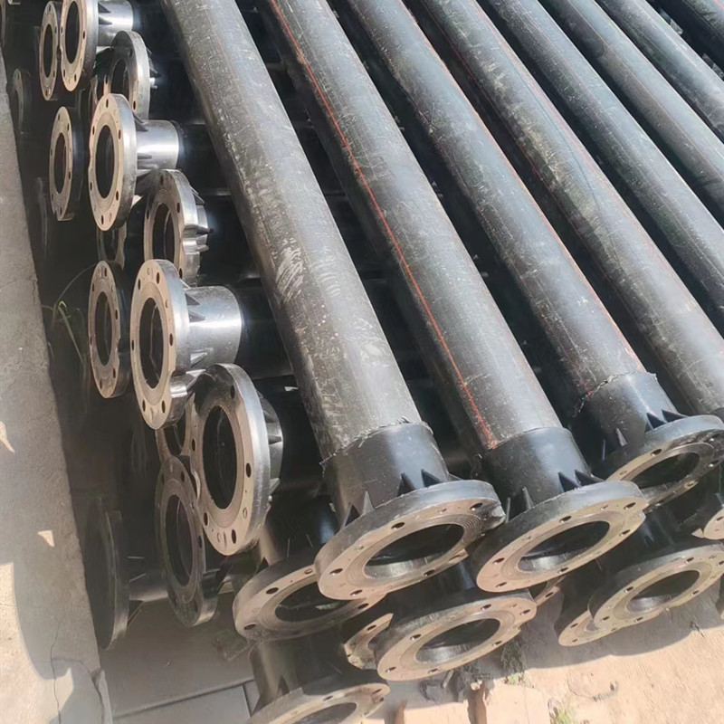 3寸pe机井下井管4寸塑料潜水泵管2寸法兰连接塑料水泵管