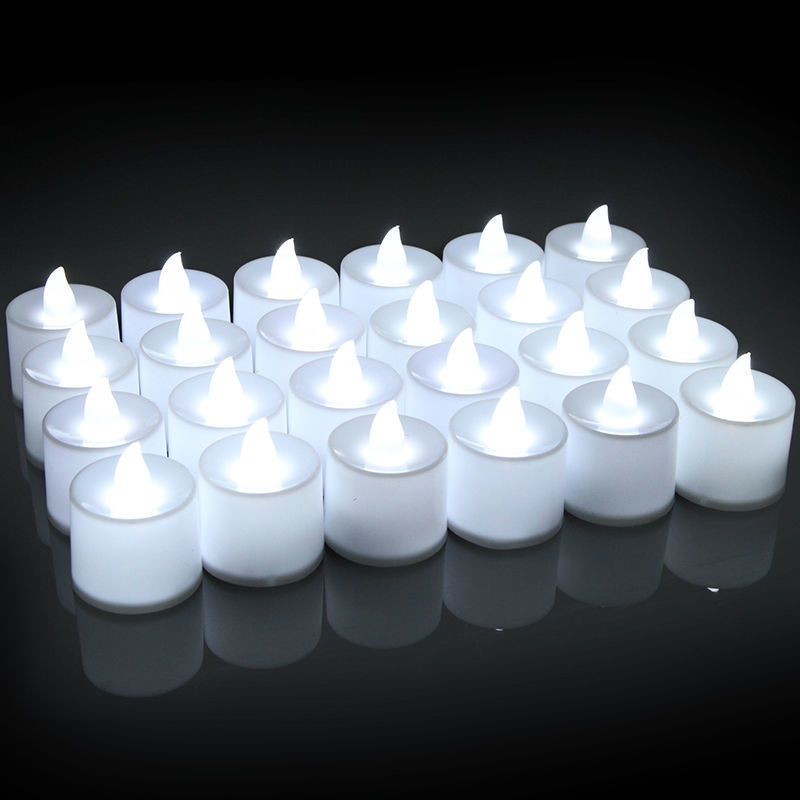 Simulation Electronic Candle Candle Light Household Romantic Night Light Atmosphere Led Candle Light Small White Box