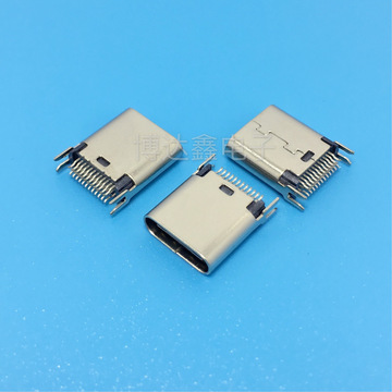 type-c母座 24p夹板0.8.0 双向正反插 高度10.5,9.3,8.8,6.