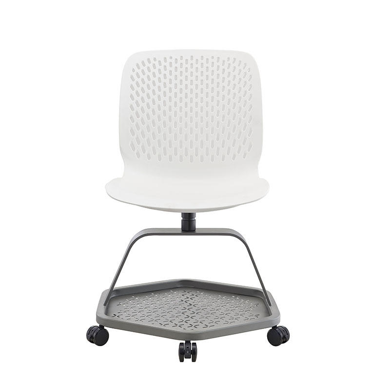 sy-ofis学生会议培训一体式带滑轮椅子培训书网椅智慧教室培训椅