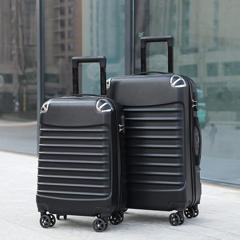 Wholesale Trolley Case 20-Inch Universal Wheel Zipper Luggage Password Luggage Case Printable Logo Two-Piece Luggage Set