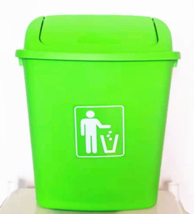 C19 Trash Can 70L Large Capacity Outdoor Use Property Commercial Covered Household Classroom Bucket with Lid Extra Large