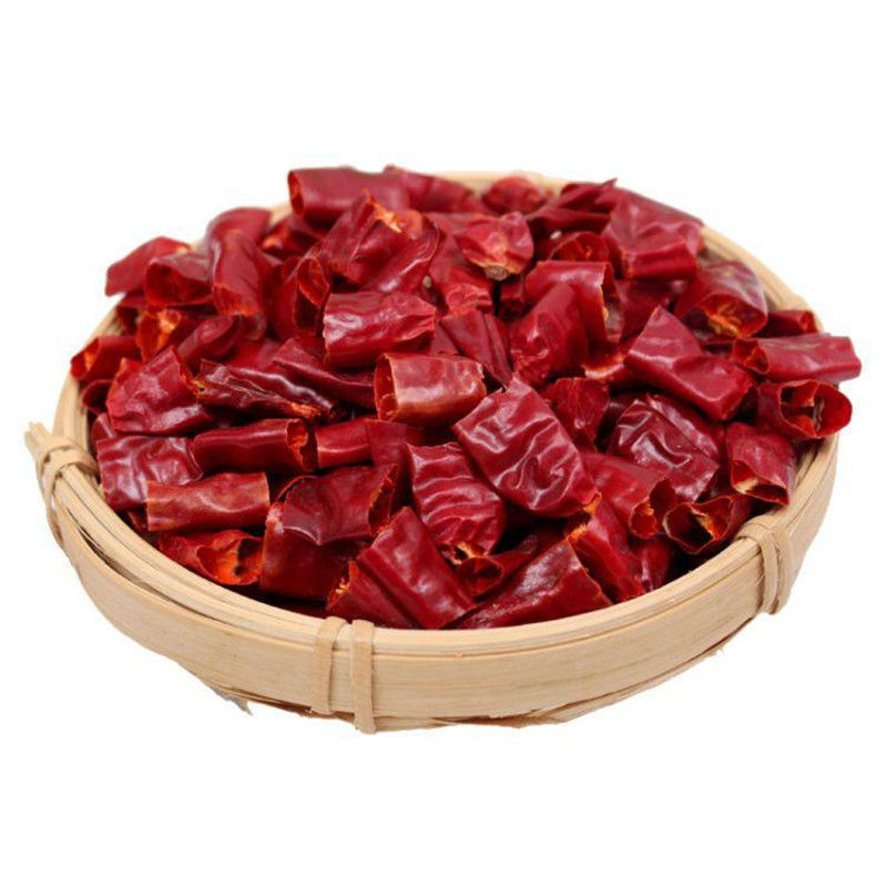 干辣椒辣椒粉印度魔鬼椒去籽无籽辣椒段节干辣椒切段磨粉批发
