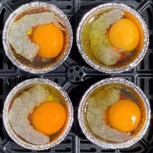 烤鸡蛋锡纸盒空气炸锅专用碗烧烤箱圆型小号一次性家用铝箔碗1622