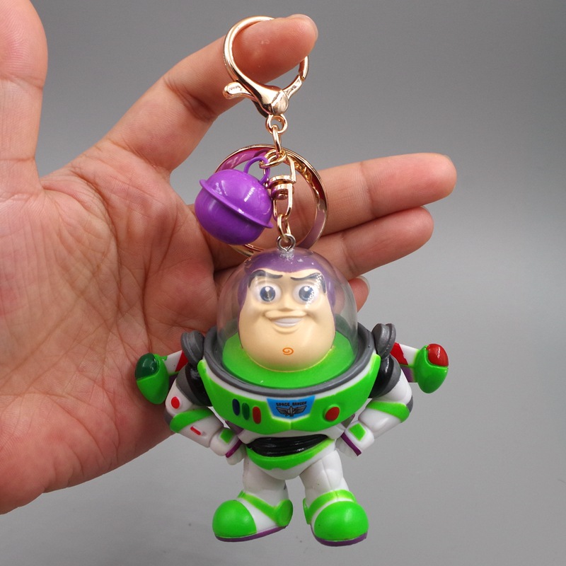 Creative Story Spaceman Bath Doll Car Keychain Bag Accessories Pendant Doll