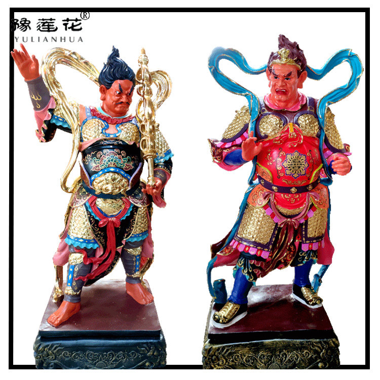 十二药叉神将神像摆放立像12尊金刚药叉大将雕塑图片十二生肖神像