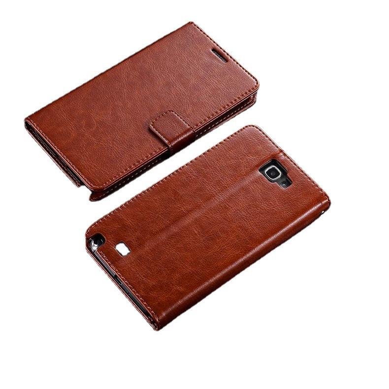 适用三星note2手机壳翻盖n7100手机皮套n710258保护套n719保护壳