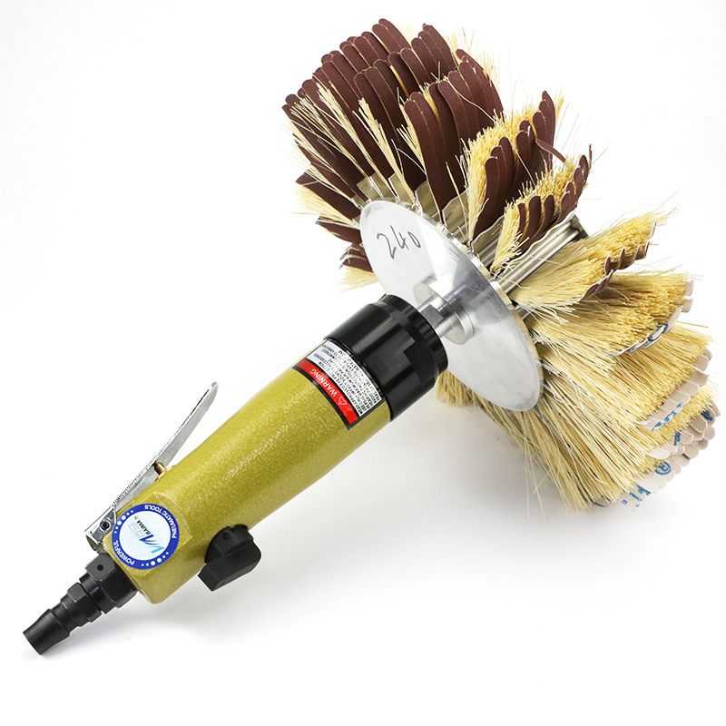 百马bm-s16y气动异形打磨机 抛光机 家具柜门木雕浮雕砂光机花头