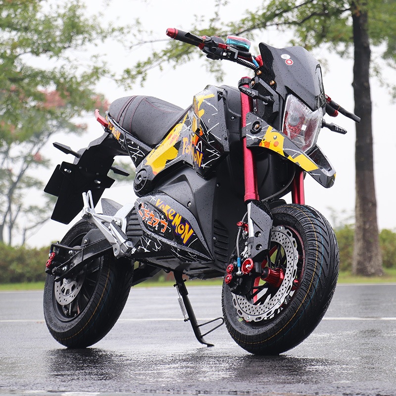 小公猴子m5电动摩托车电动车72v96vz6成人爆改高速电摩大功率跑车