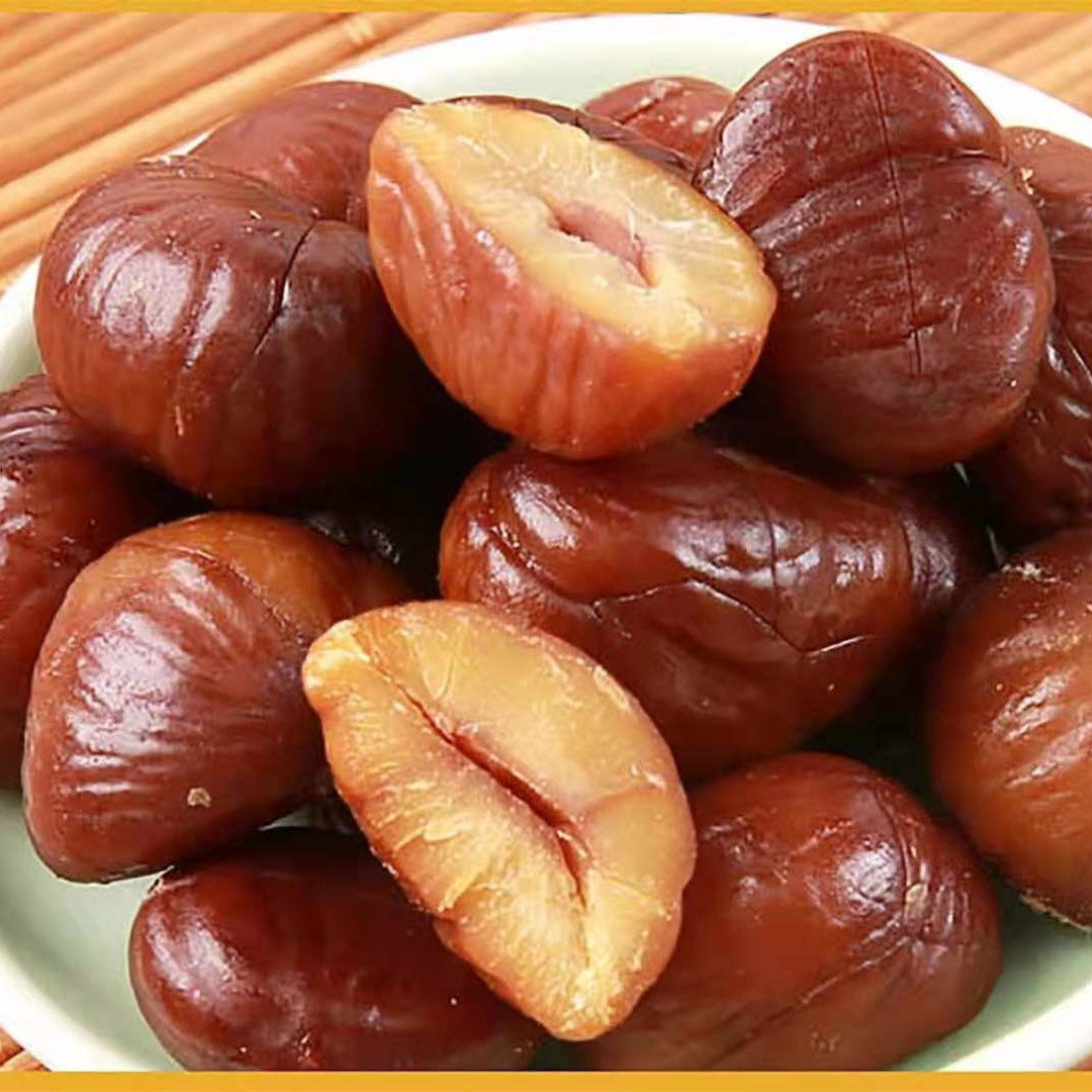 源清田甘栗仁 开袋即食熟食板栗 日本休闲零食零坚果食品特产栗子