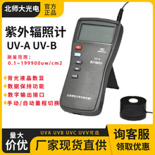 北师大紫外线检测仪UV-A-B单双通紫外线强度测定仪UVC紫外辐照计