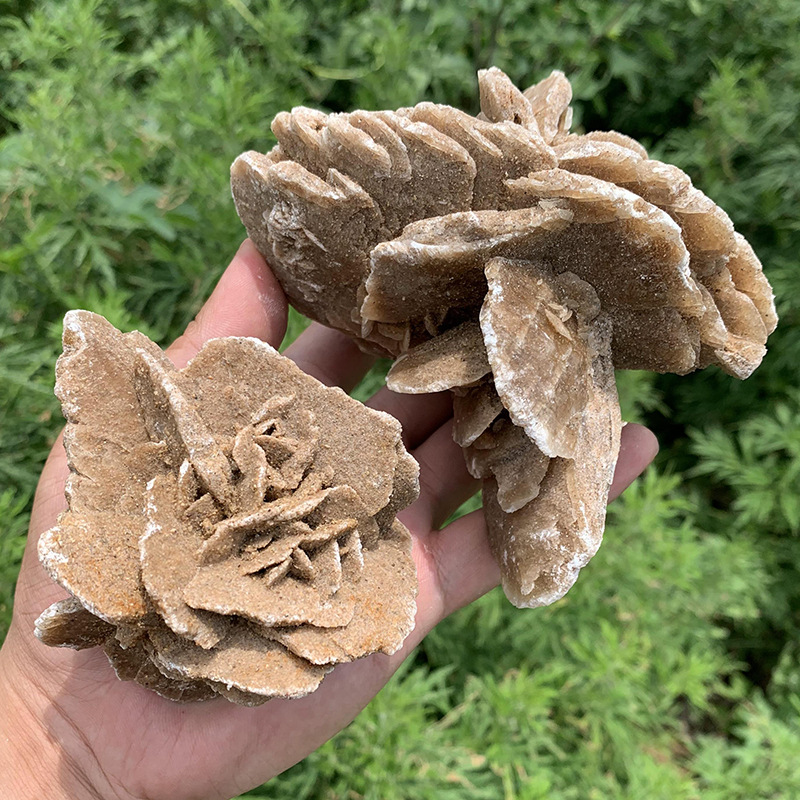 天然摩洛哥沙漠玫瑰原石矿物标本石亚马逊跨境电商热销品