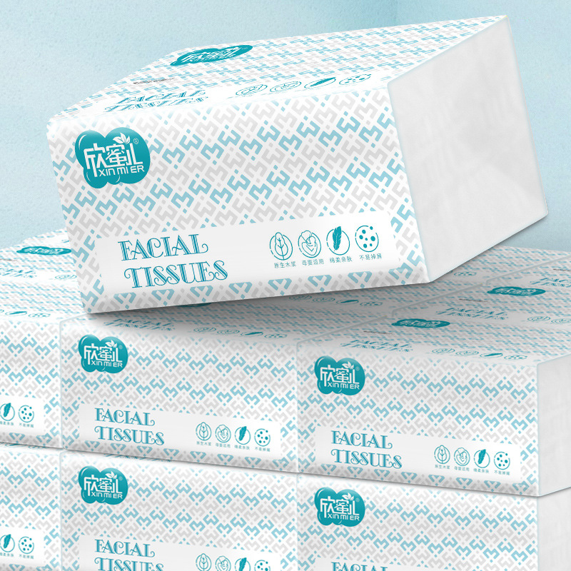 欣蜜儿大号抽纸18大包整箱纸巾卫生纸家用餐巾纸实惠装婴儿面巾纸