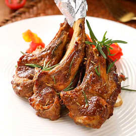 好厨艺战斧羊排原切烤羊排家用商用冷冻羊排餐饮