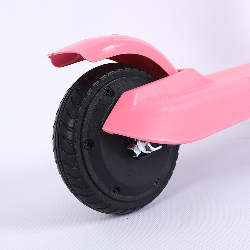 新品两轮儿童电动滑板车迷你踏板滑轮车两轮折叠式儿童代步滑板车