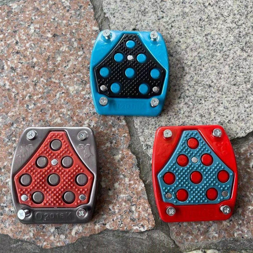 包邮摩托车踏板车电动车改装配件脚刹铝合金铁刹车防滑通用脚踏板