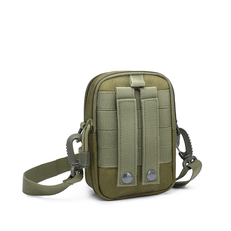 Multi-Functional Shoulder Camouflage Waist Bag Running Mobile Phone Bag Outdoor Sports Mobile Phone Small Waist Bag Tactical Crossbody Waist Bag