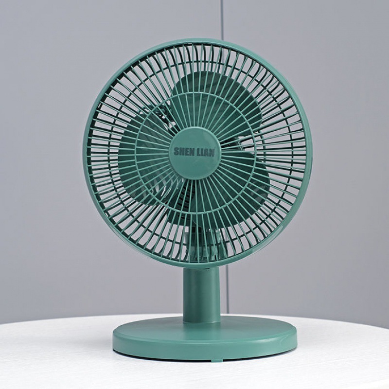 台扇摇头电风扇学生宿舍床上家用办公室小风扇大风力台式小型电扇