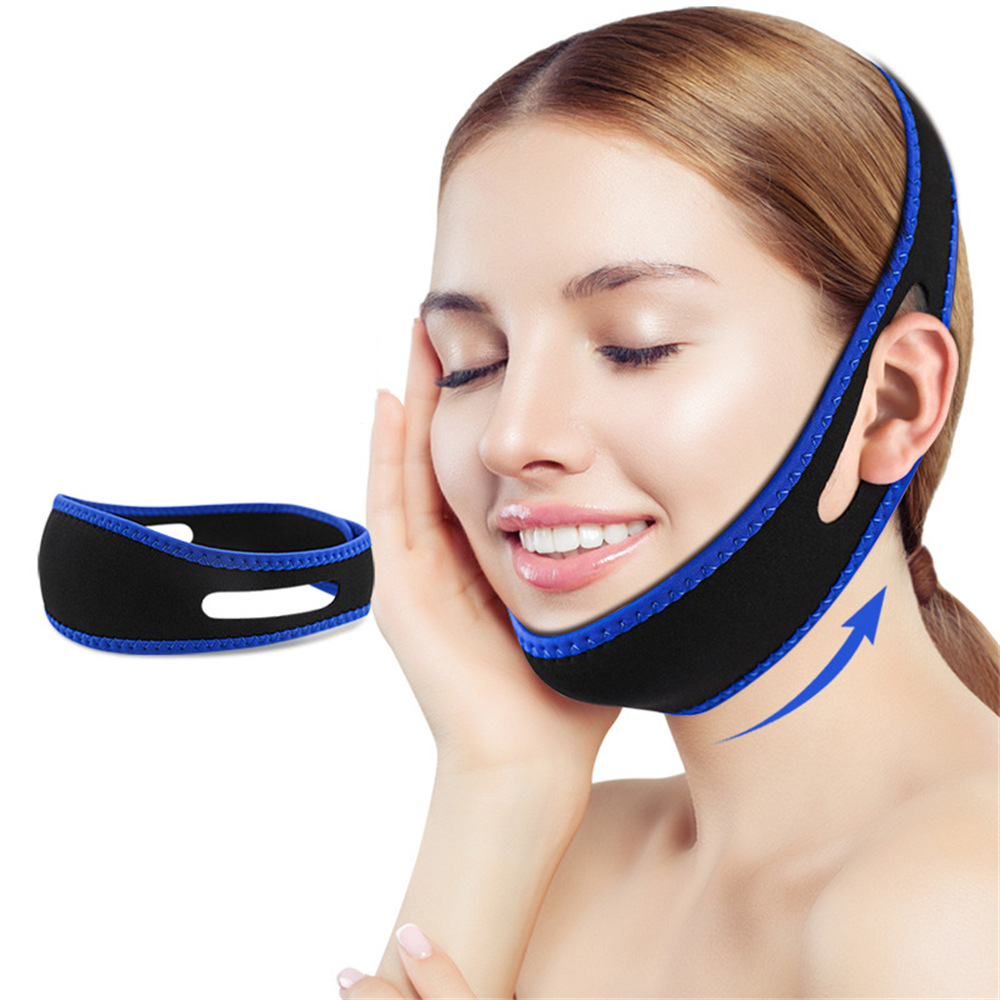 止鼾带防打呼噜防张口呼吸矫正带 止鼾下巴带防张口呼吸下巴拖带