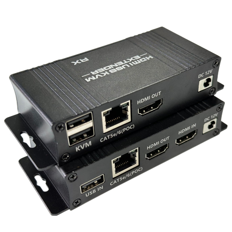 hdmi-kvm网线延长器60米hdmi延长器hdmi extender kvm延长器1080p