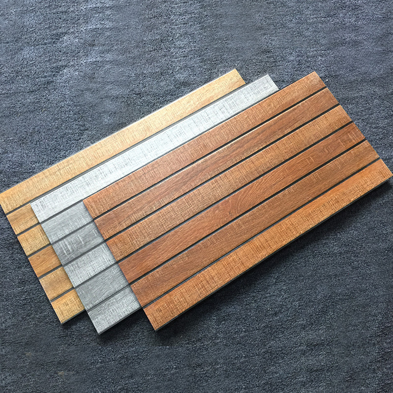 美式乡村文化石仿古砖300x600花园别墅外墙砖阳台露台仿木纹瓷砖