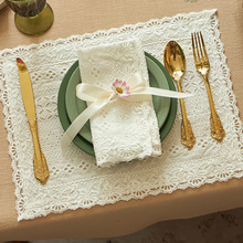 欧式棉麻餐巾餐垫法式小桌布田园风西餐布垫烘焙美食拍摄餐巾