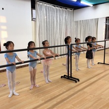 双层舞蹈杠把杆跳舞压腿杆家用儿童练功架子移动式运动健身房