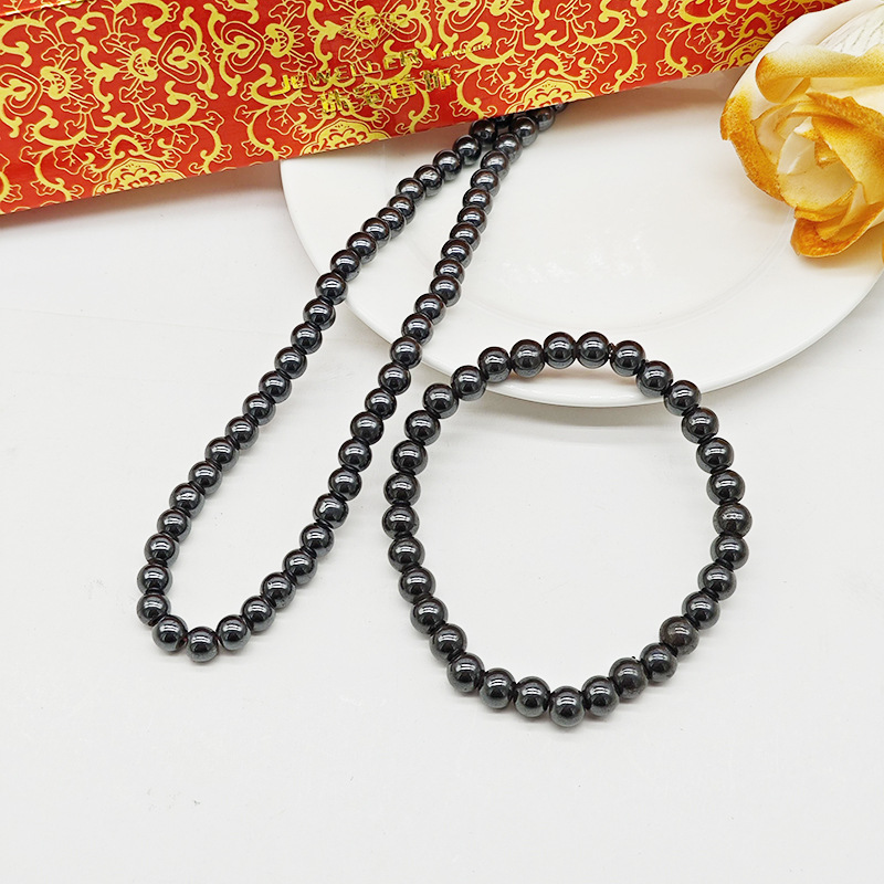 太赫兹能量石项链锁骨链男女磁性磁疗手串送妈妈长辈礼物直播热卖