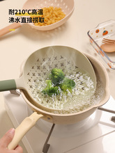M3NO批发大漏勺家用厨房捞面勺硅胶捞饺子汤勺沥勺笊篱捞勺勺子汤