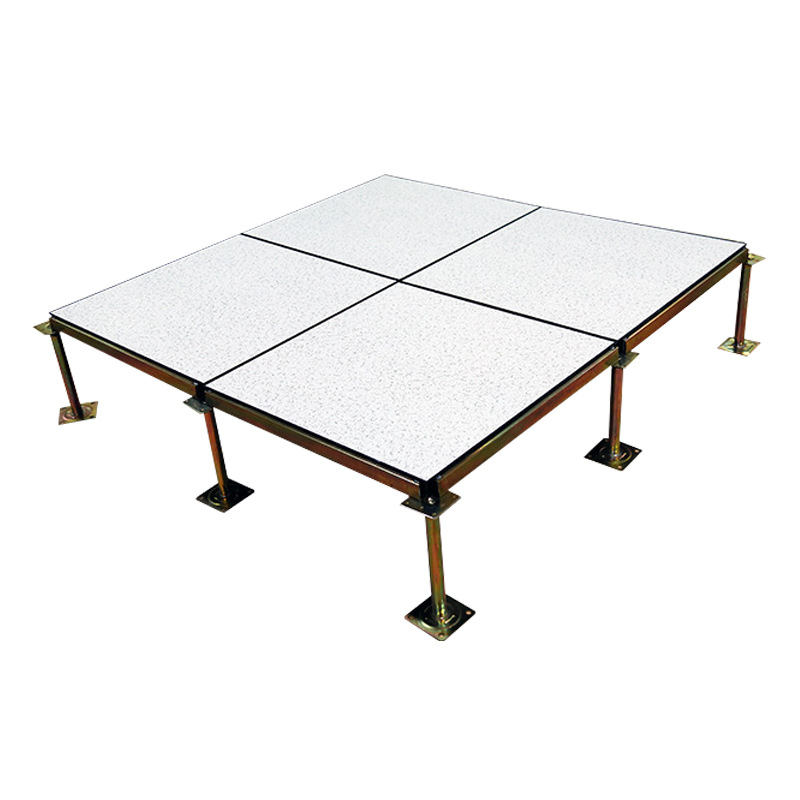 现货全钢防静电地板学校机房活动网络架空钢质高架防静电地板厂家