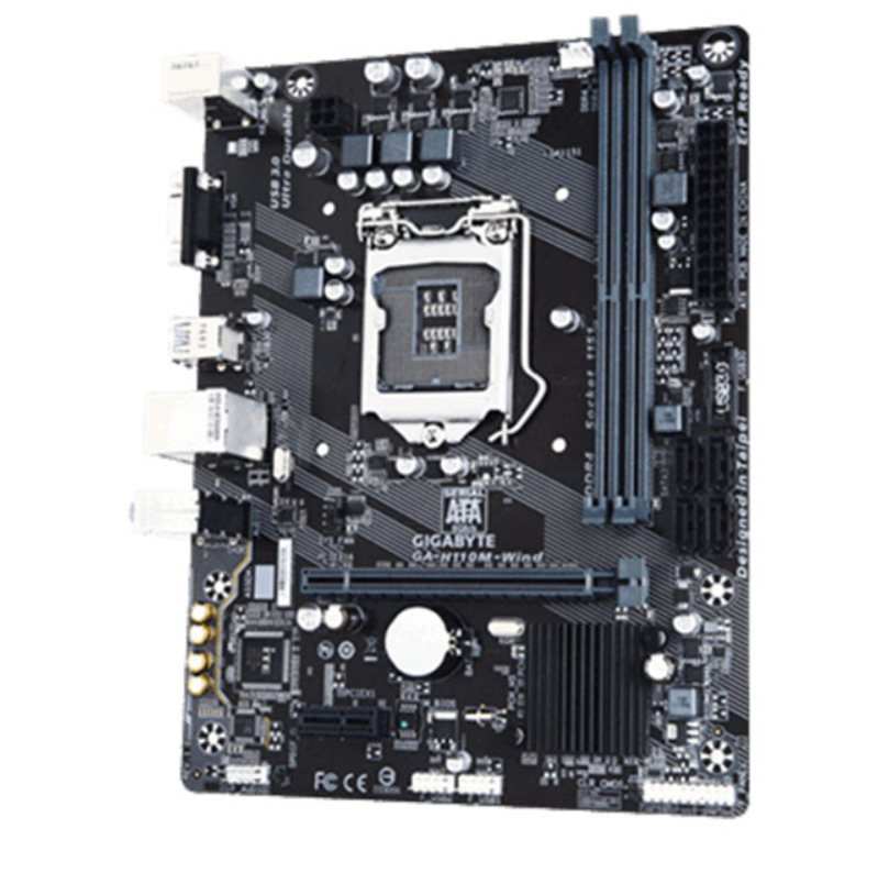 0成交0件适用于gigabyte/技嘉 h110m-ds2v 台式机主板支持lga1151针脚