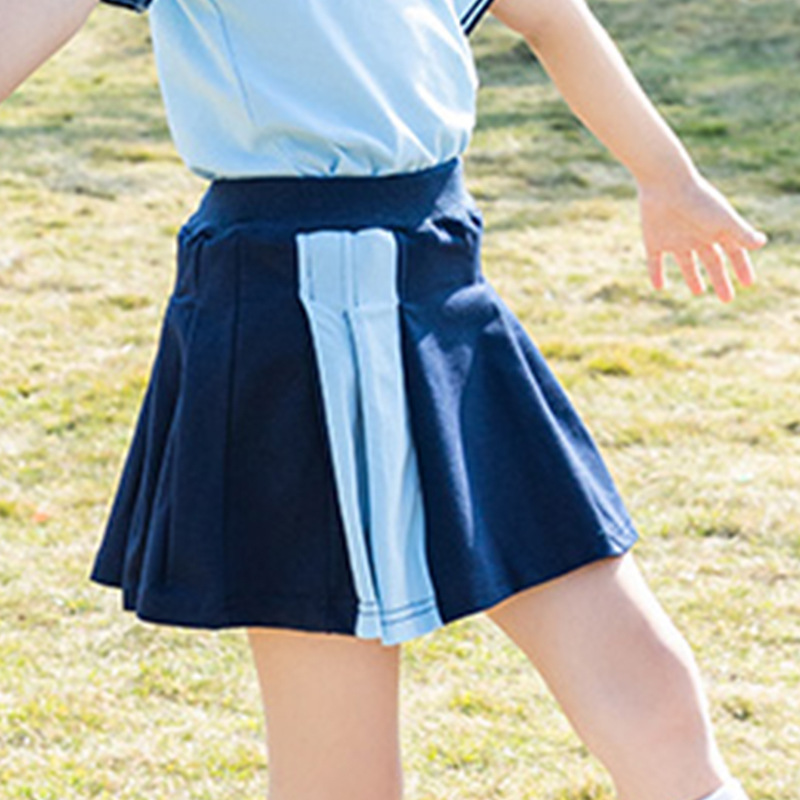 厂家直批中小学生校服运动风百褶半身短裙d11-639裙子