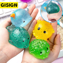 Big Spongy Squishy Mochi Fidget Toys Kawaii Animal Stress