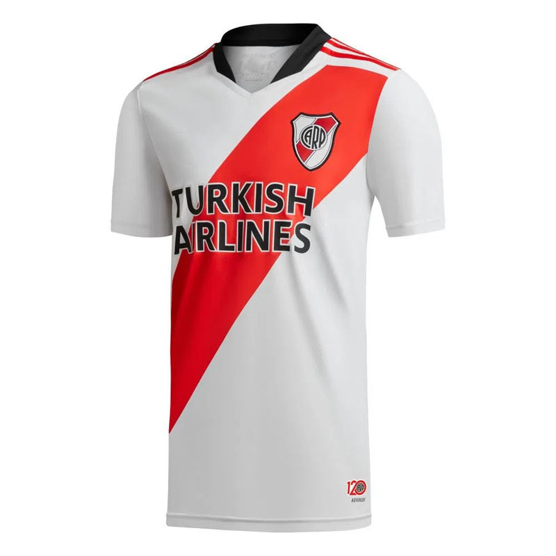 21-22阿根廷联赛河床队主场球衣 短袖套装儿童成人比赛训练足球服