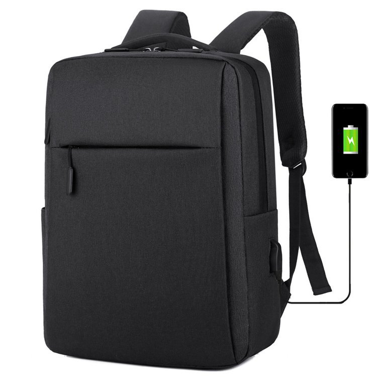 Backpack Men's Business Commute Computer Backpack USB Fashion Student Schoolbag Large Capacity Travel Backpack