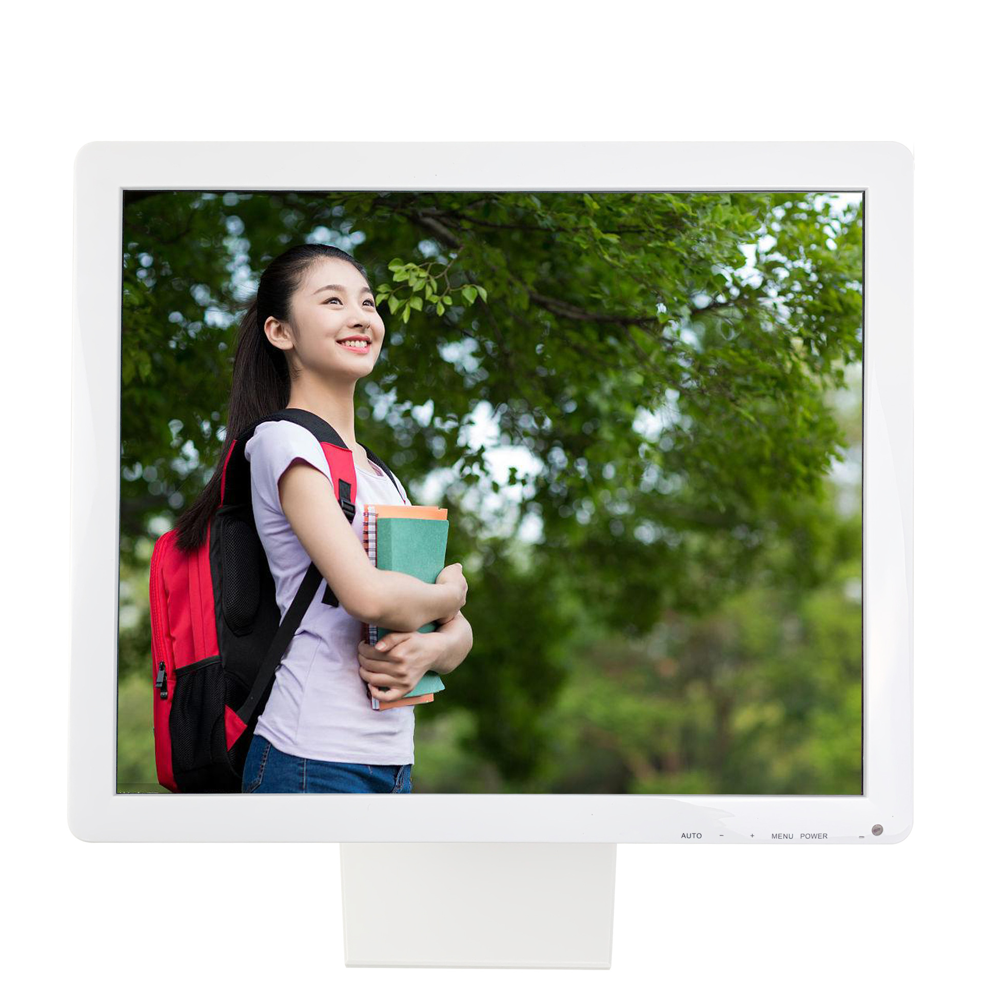 白色医疗显示器 15寸液晶电脑显示器 商用液晶屏-阿里巴巴