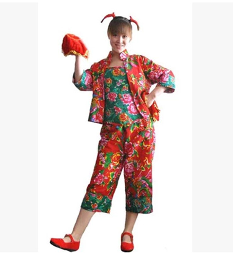 二人转舞服装女