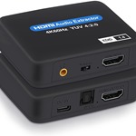 HDMI TO  HDMI+SPDIF+3.5音频ARC HDMI1.4音频分离 HDMI AUDIO 4K