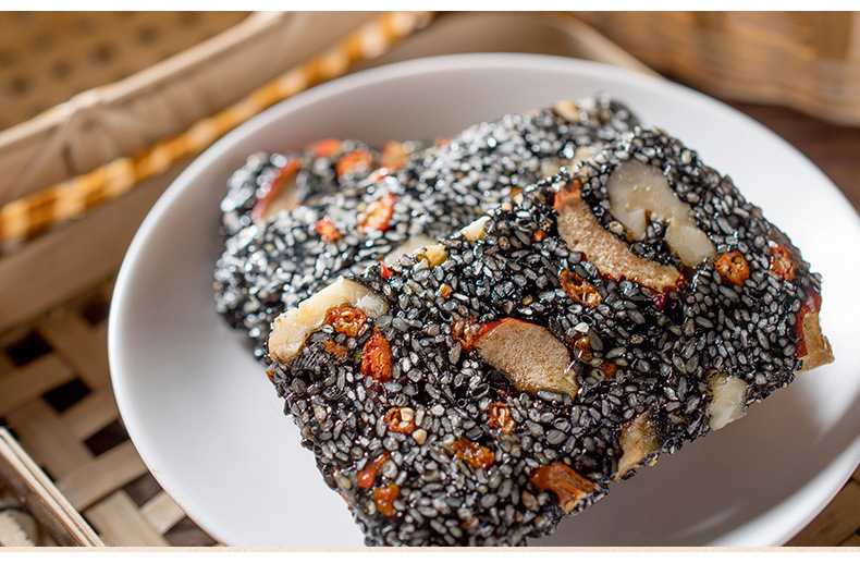 瓜子批发芊妈工坊杭州临安特产黑芝麻软糕老式手工年货红枣营养糕