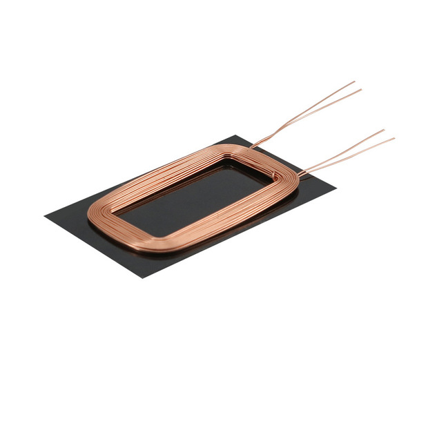 厂家批发电机马达空心线圈 扁平电机线圈 马达自粘铜线圈加工