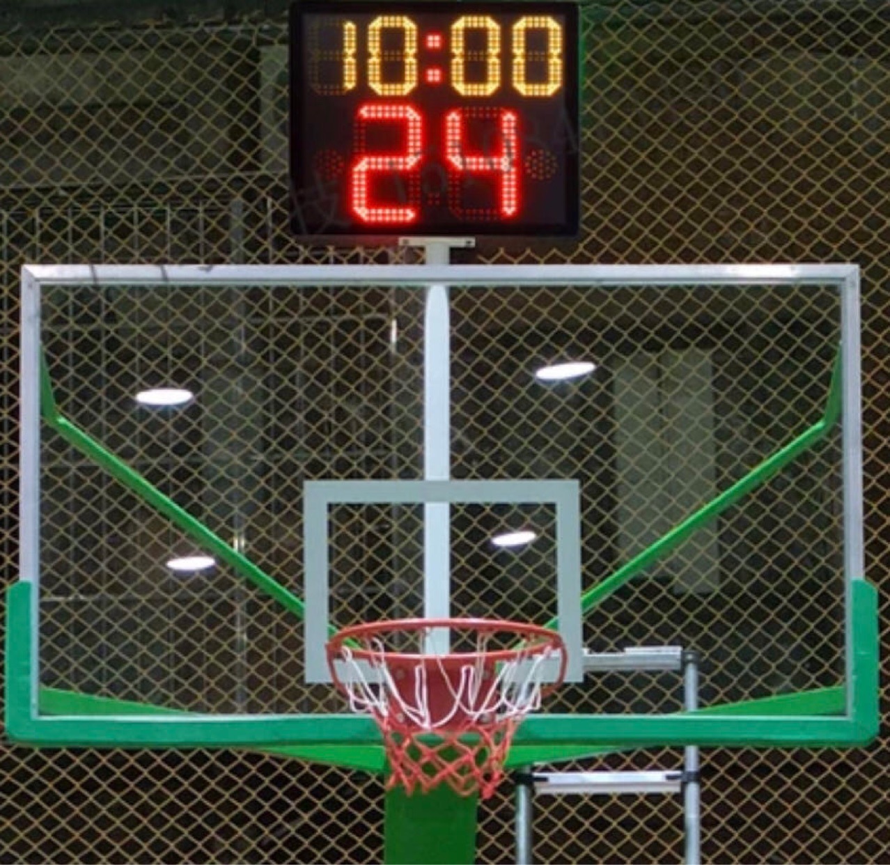 篮球比赛记分牌 电子记分牌24秒计时器无线遥控计时记分led倒计时