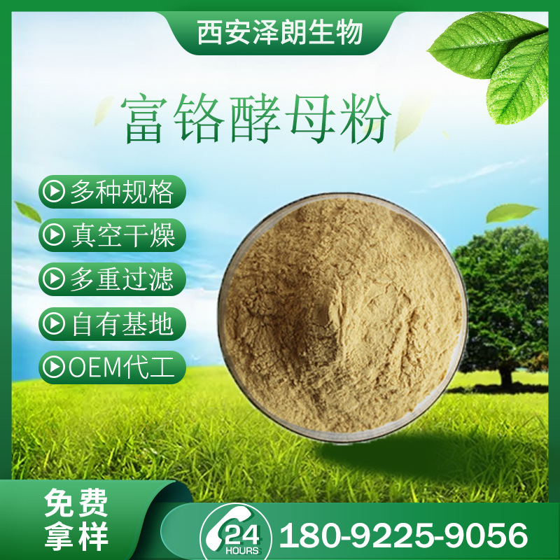 富铬酵母粉 酵母铬 2000ppm 食品级 保健品原料